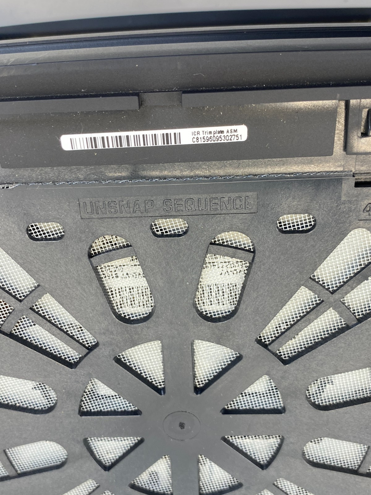 2013 2014 BUICK ENCLAVE CHEVY TRAVERSE RADIO CD DVD DISPLAY SCREEN 23130125 OEM