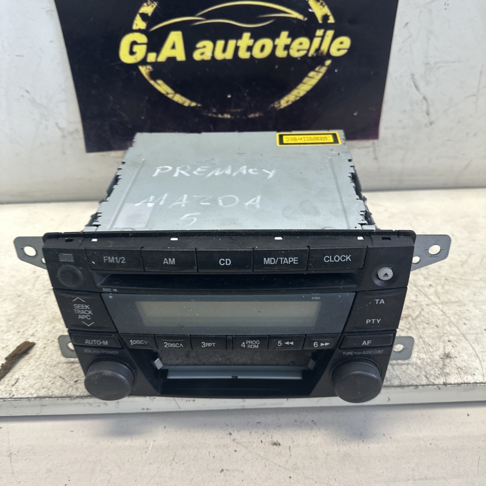 Mazda Premacy CP Car Stereo Multifunction Radio Audio System CB81669S0A 0077875