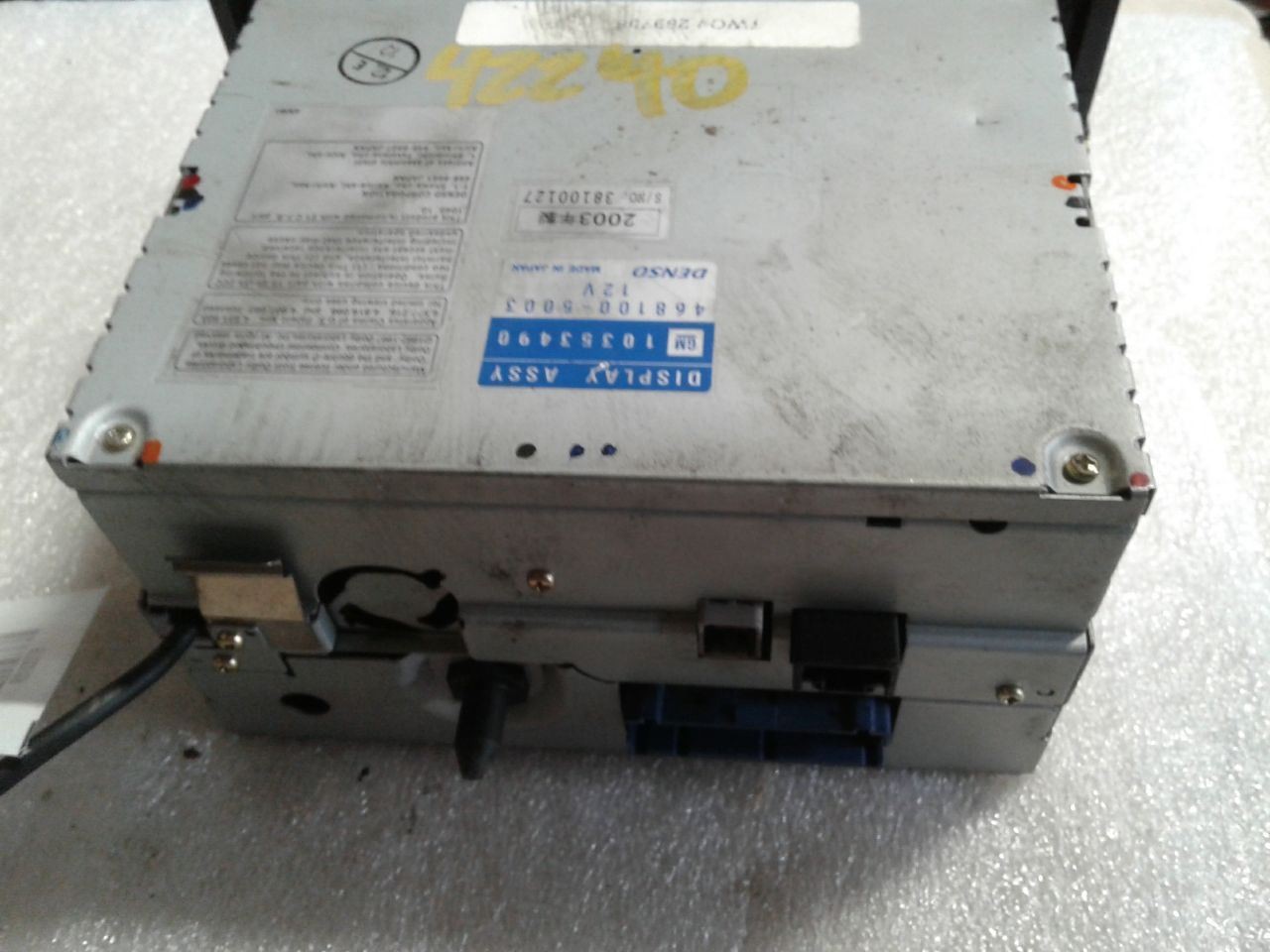 Audio Equipment Radio Am-fm-stereo-cassette-cd Player Fits 04-09 XLR 1005778