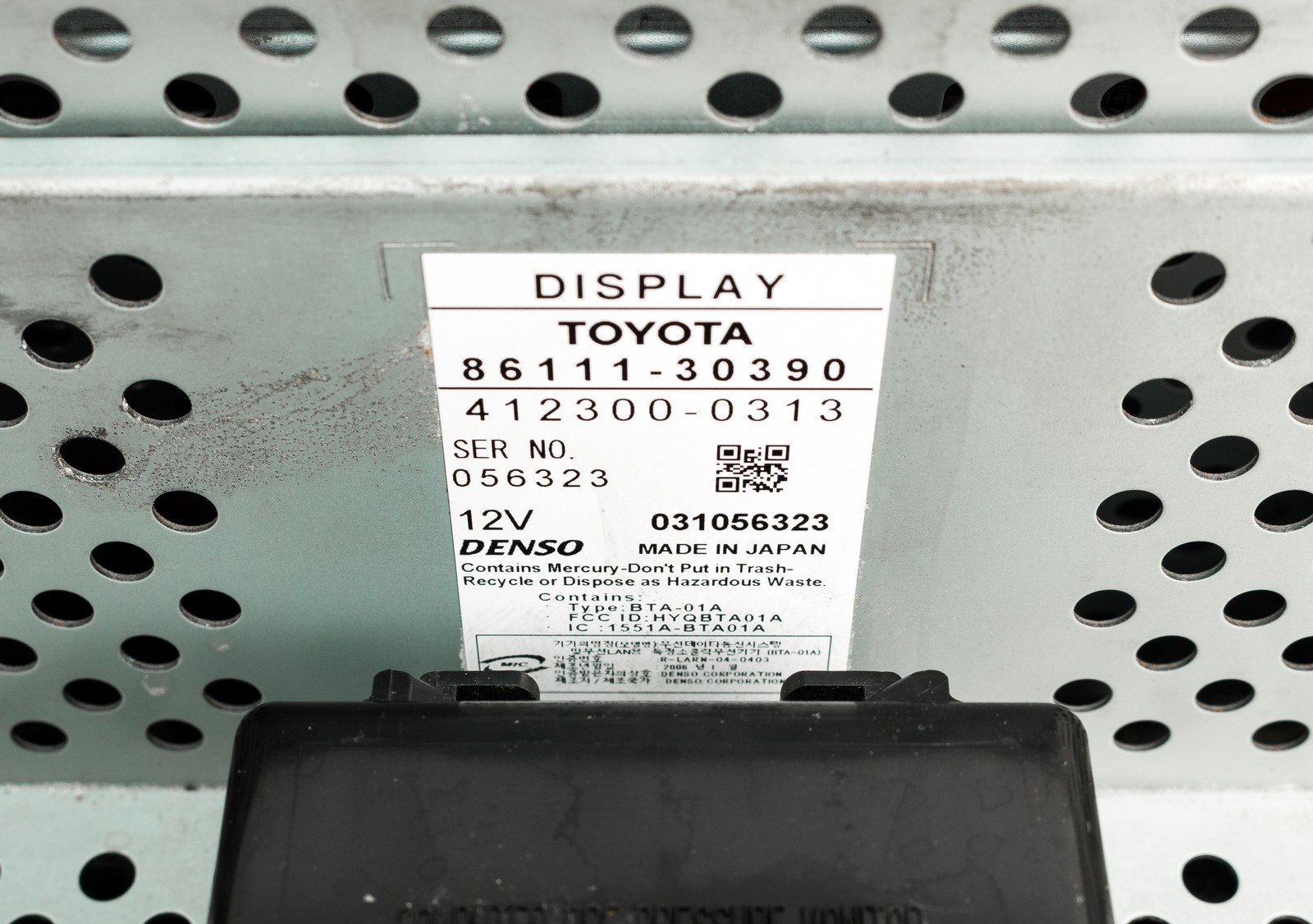 2006 Lexus GS300 Digital Dashboard Display Screen Original Single 86111-30390