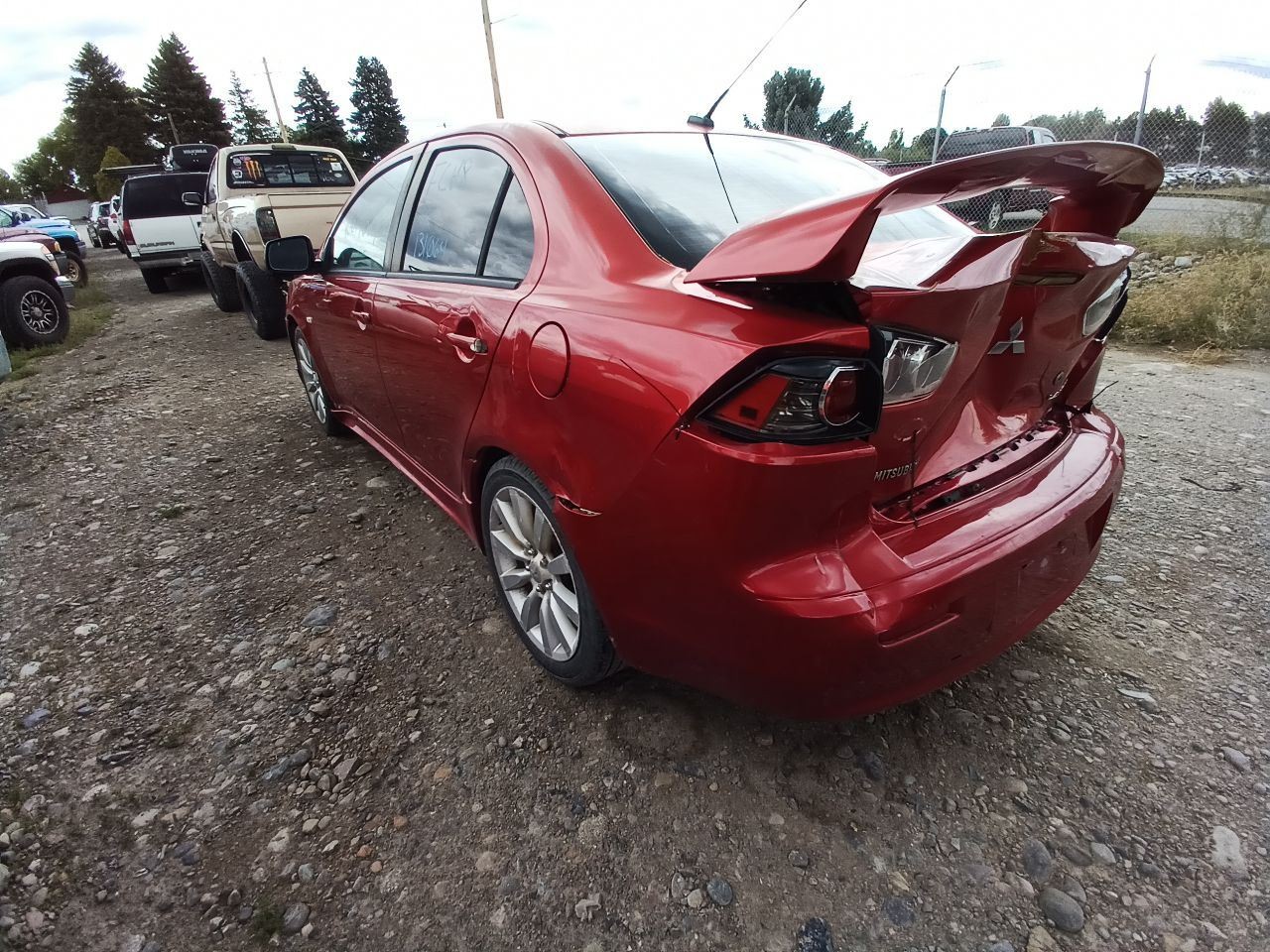Screen Display Front Dash ID 8750A069 from 2008 Mitsubishi LANCER 12251028