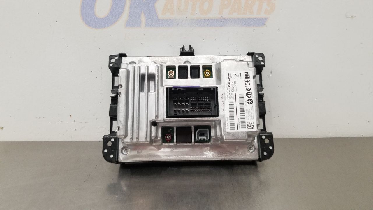 19 DODGE RAM 1500 NEW STYLE RADIO AUDIO DISPLAY RECEIVER HEAD UNIT 68292209AG