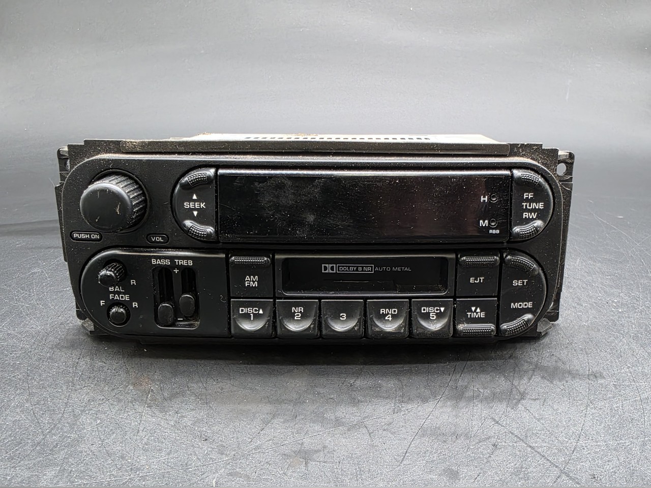 OEM Chrysler Dodge Jeep Cassette Radio 05064335AJ Used
