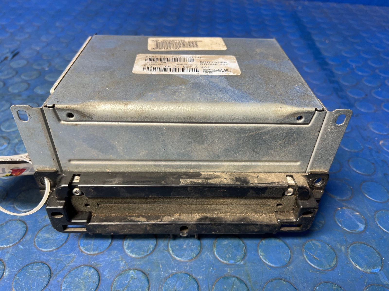 2012 Dodge Charger Radio Receiver Opt RHA AM-FM-CD-MP3-WMA OEM 05091411AF
