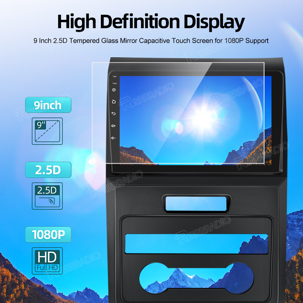 4+64G Android 13 Car Stereo Radio GPS NAVI Carplay For Ford F150 F-150 2009-2014