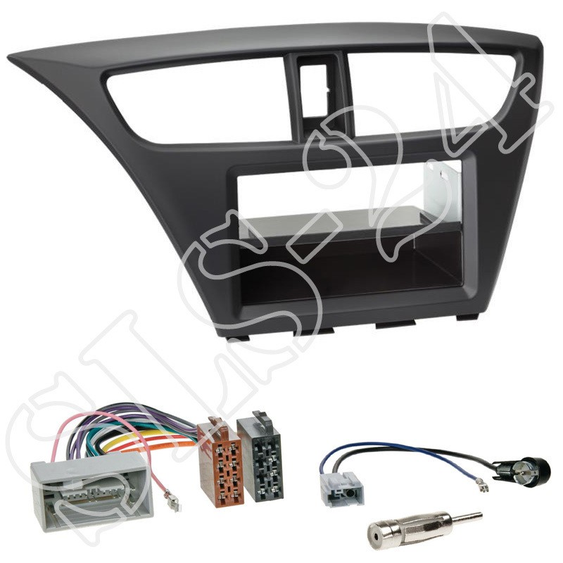 Ampire CPR60 radio DAB + USB with installation kit for Honda Civic FK1/FK2/FK3 from 02/2012
