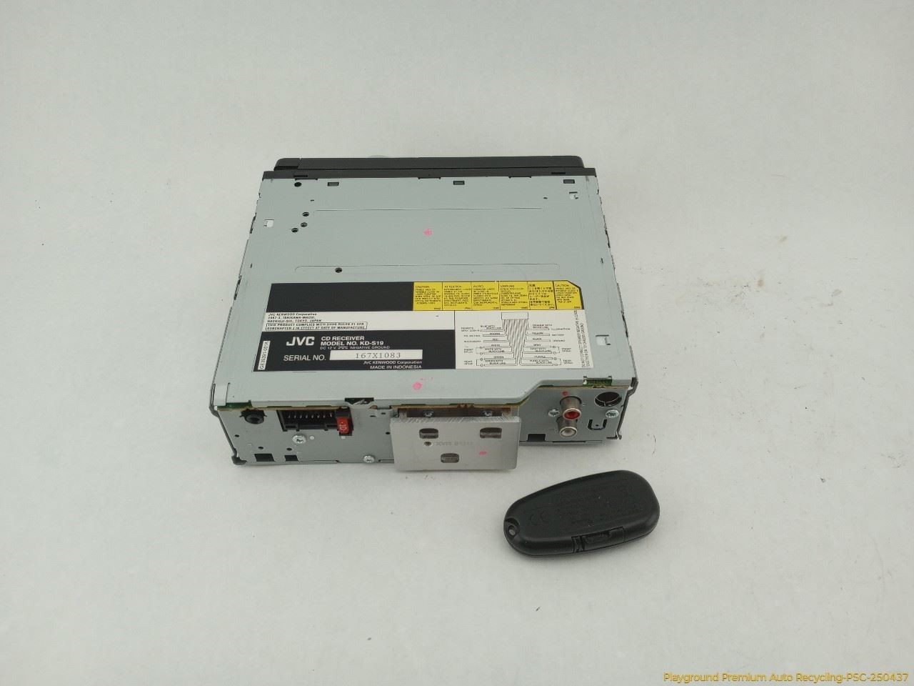Aftermarket JVC KD-S19 Radio Stereo Audio Head Unit AM FM CD Player With Remote
