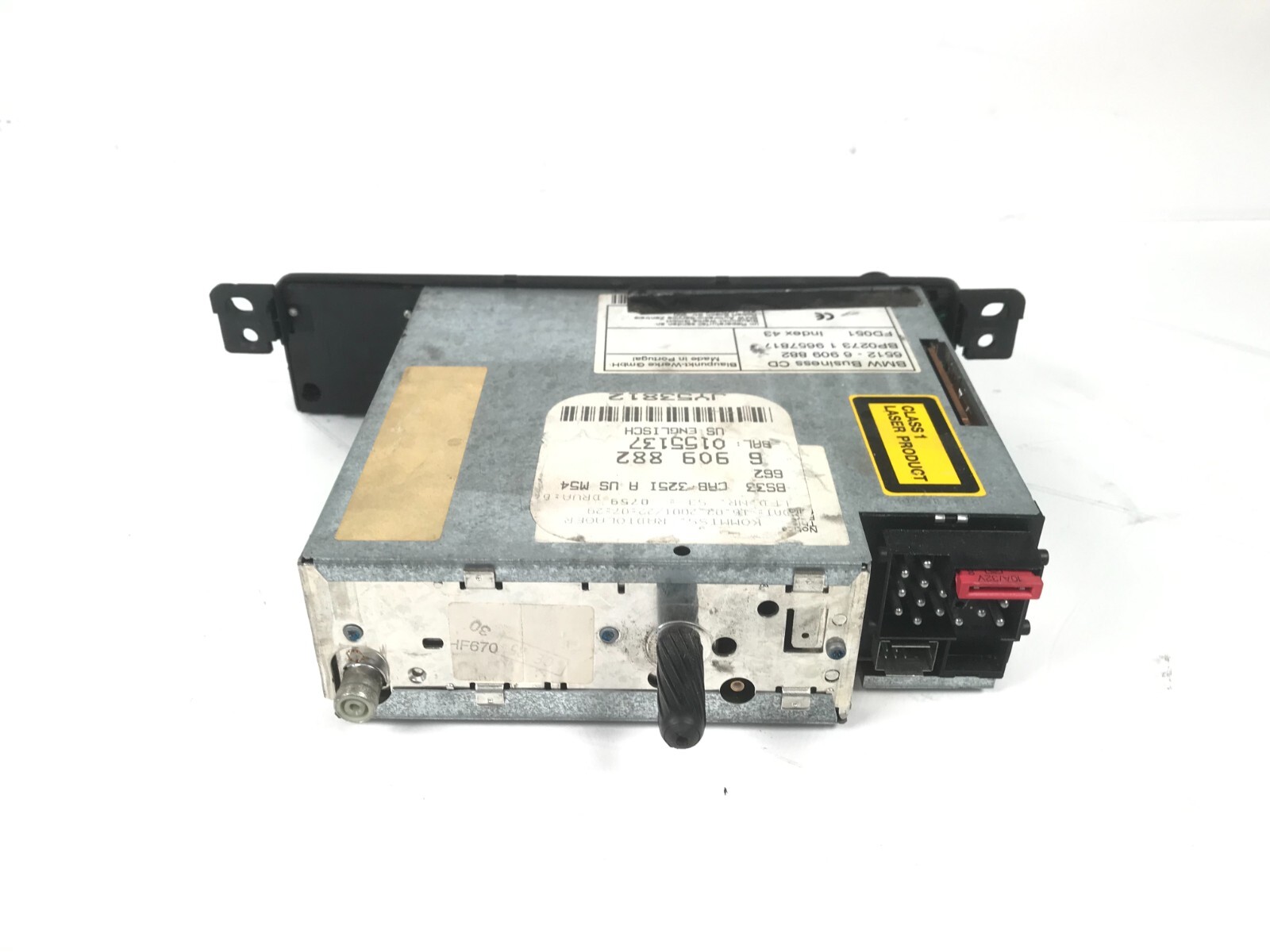 BMW Business CD Radio Stereo Blaupunkt 6512 6 909 882 for BMW 3 Series 1997-2006