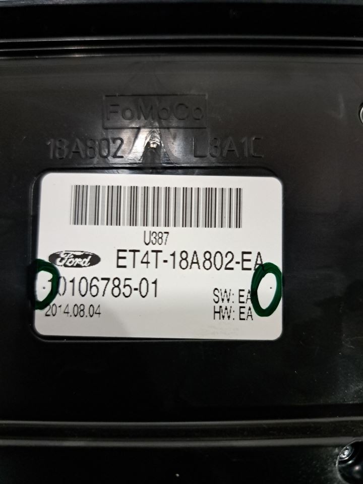 2014 Edge Control Panel,Et4t18a802ea Sku#4297210