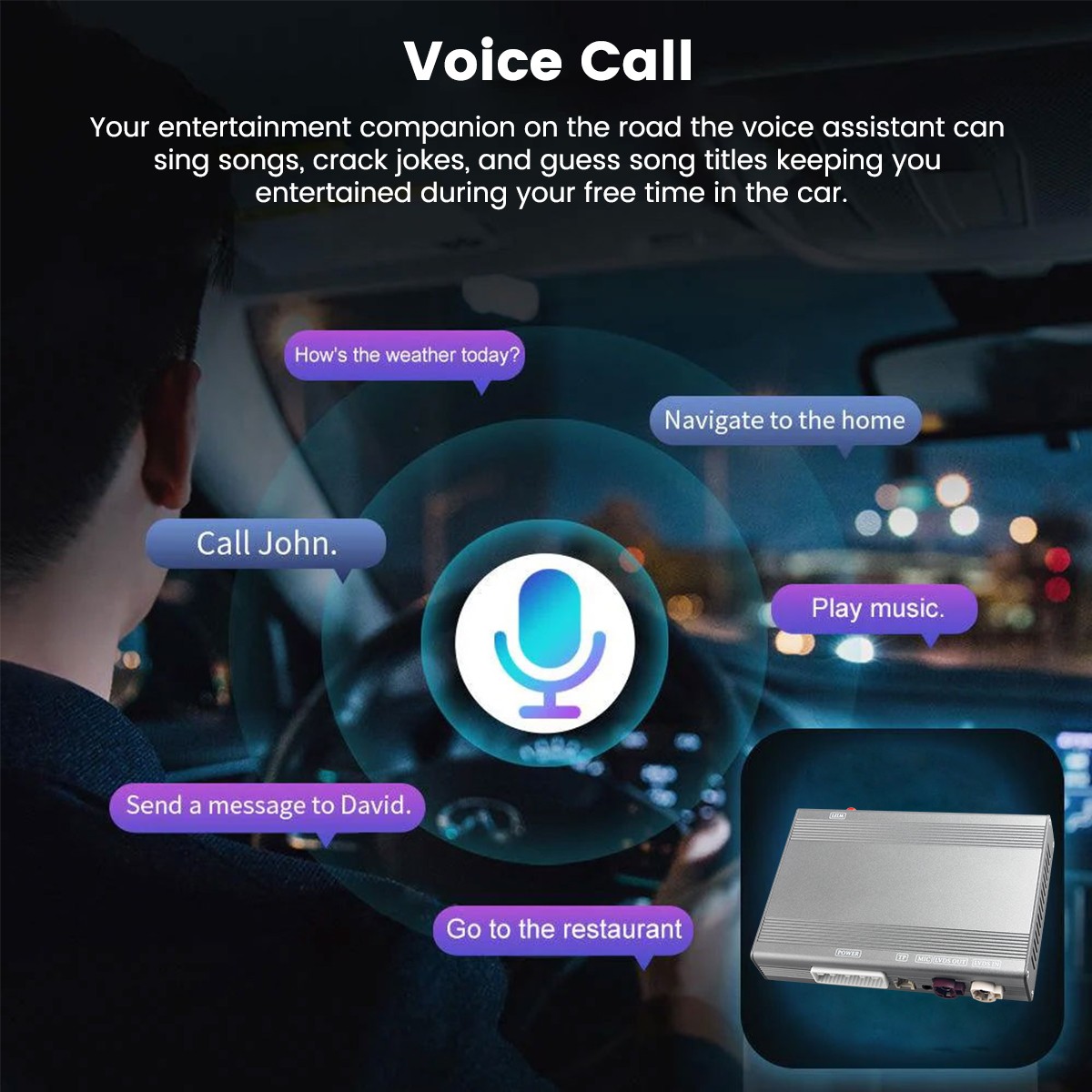 Wireless CarPlay Android Auto Fit for Jaguar Land Rover With Harman/Bosch System