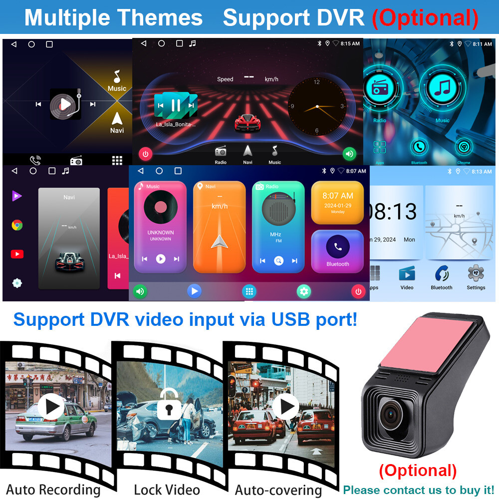 4+64G Carplay For Toyota Tundra 07-13 /Sequoia 08-19 Car Stereo Radio Android 13