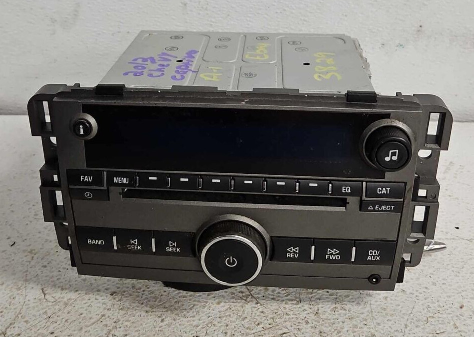 2012 CHEVY CAPTIVA SPORT Radio AM-FM-Stereo-CD-MP3-USB (opt UUI)