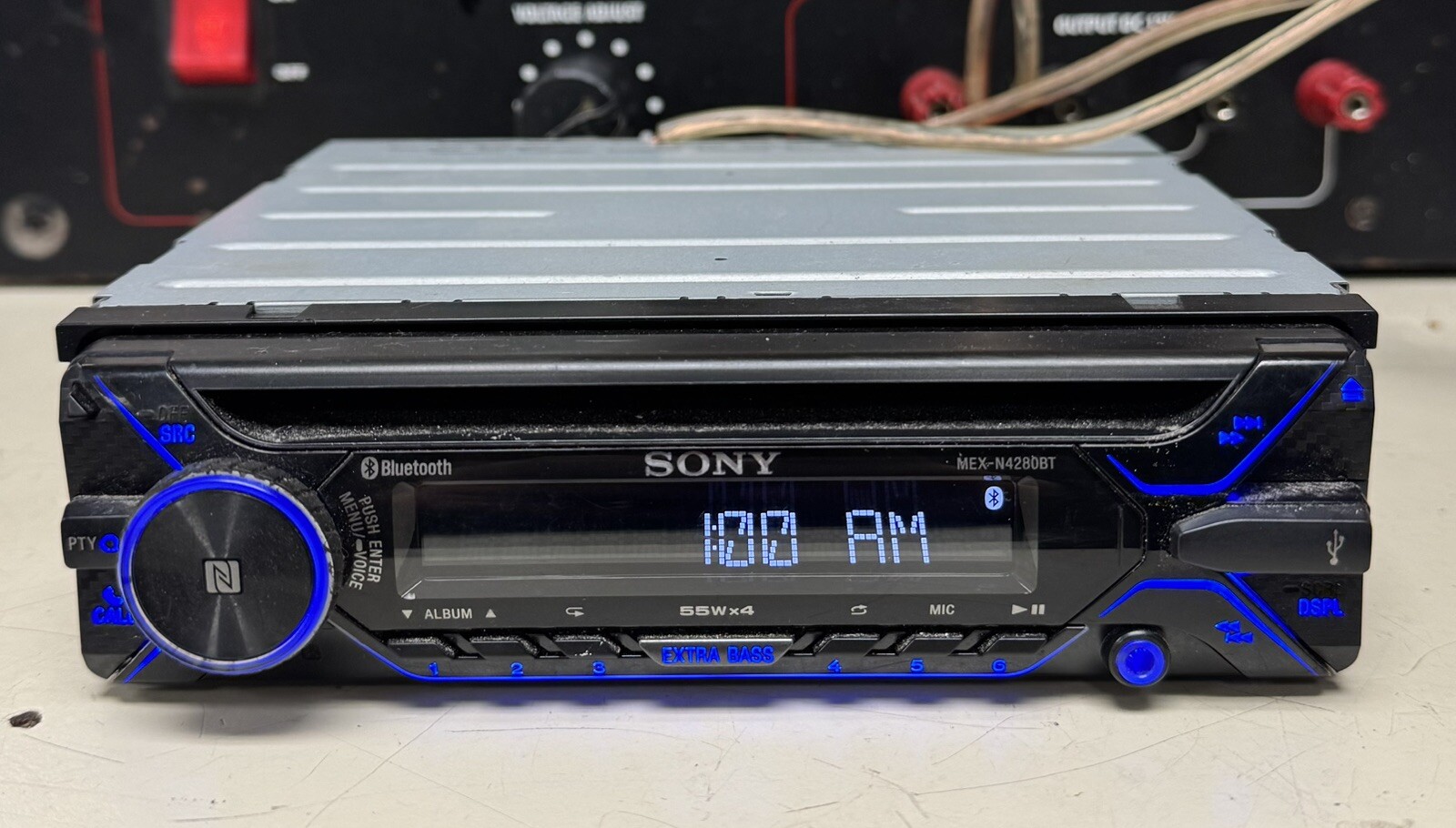 SONY MEX-N4280BT Single Din with Bluetooth CD AM/FM Car Radio