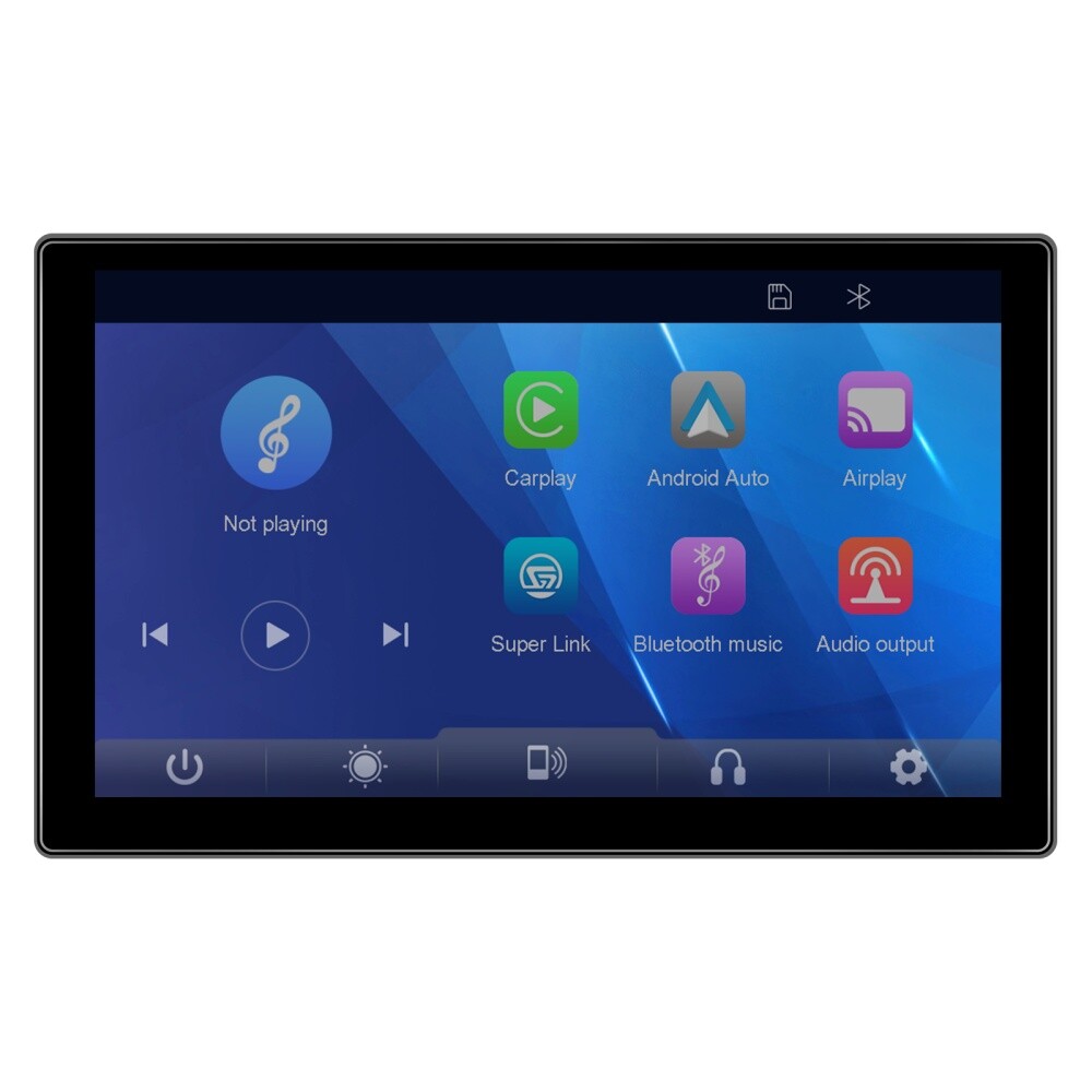 9inch Touch Screen Car Radio Apple CarPlay Android Car Compatible BT5.0 Wireless