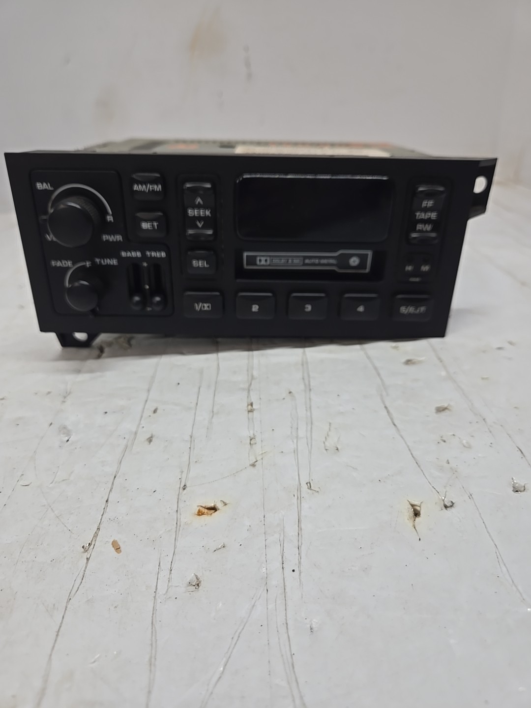 1984-2002 Chrysler Dodge Jeep OEM Cassette Player AM/FM Radio Part # P56038933AB
