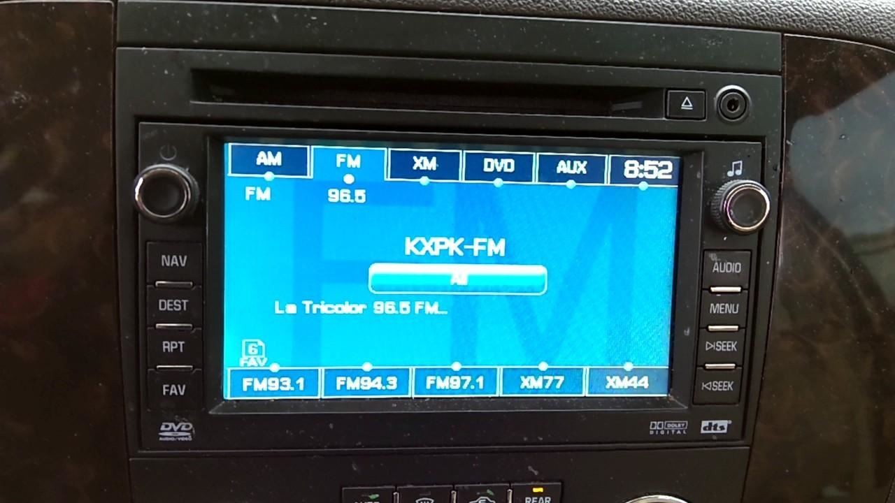 Audio Equipment Radio Opt Uvb ID 20807044 Fits 08-09 TAHOE 1360543