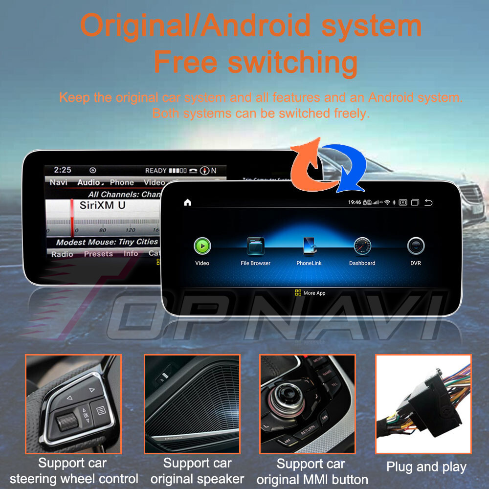 12.3Inch For Benz Sprinter 2004-2022 Android 13 Car GPS Player Stereo Radio 128G