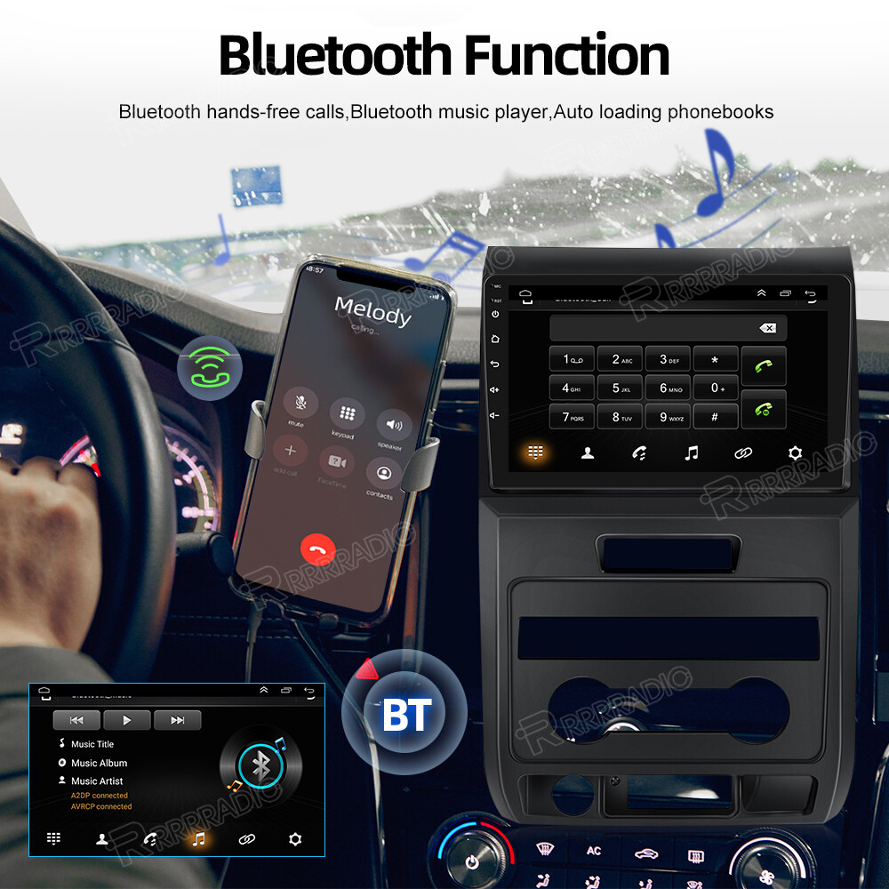 4+64G Android 13 Car Stereo Radio GPS NAVI Carplay For Ford F150 F-150 2009-2014