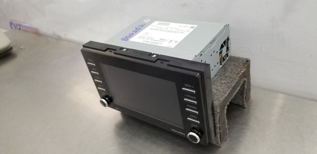 22 TOYOTA TACOMA 2WD 4X2 SR 3.5L RADIO DISPLAY AND RECEIVER 8614004110 OEM