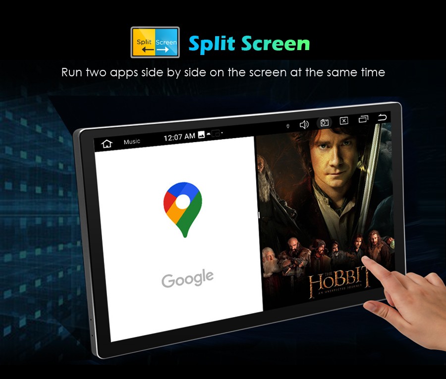 13.3″Screen For Mercedes-benz Sprinter Android GPS Navigation CarPlay Car Stereo