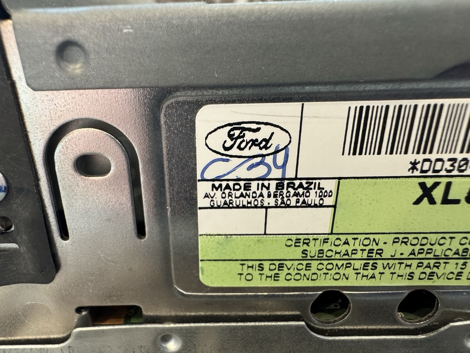 Not Tested- 1998-2000 Ford Ranger AM/FM CD OEM Radio Audio XL5F-18C815-AA