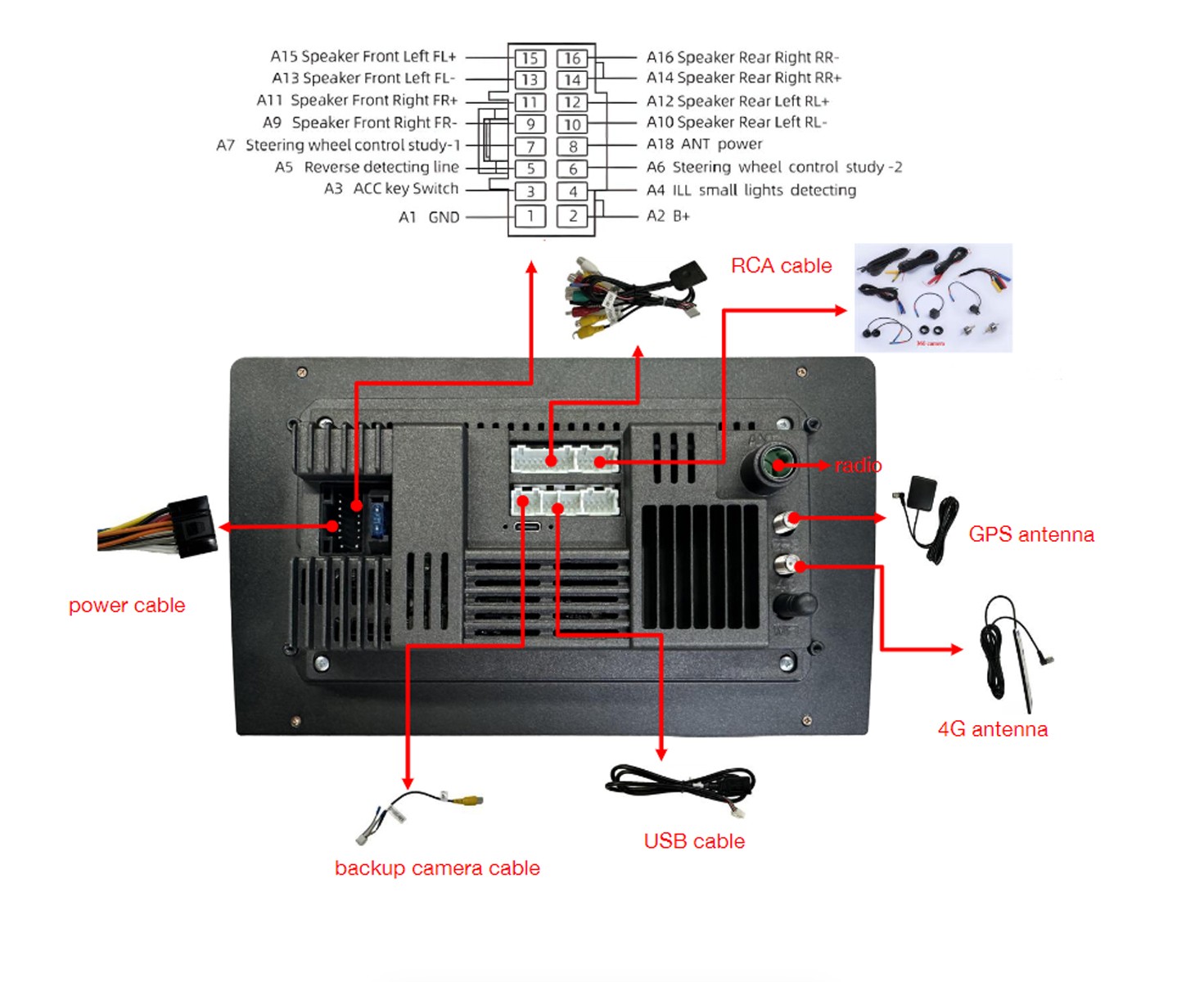 4+64G Stereo Radio GPS Navi WiFi FM BT For Mazda 3 2010-2013 Android 15 CarPlay