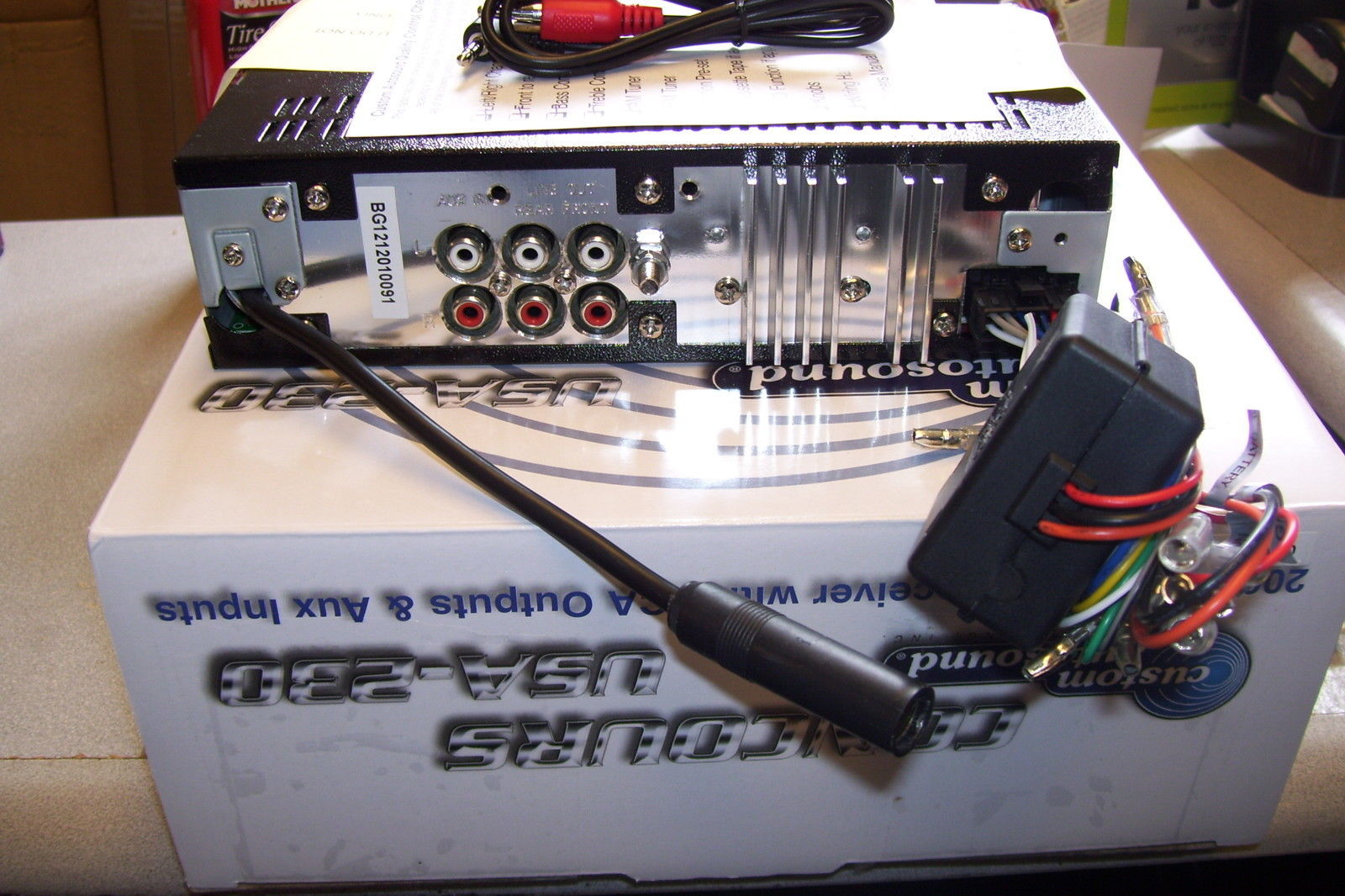 1956 56 Chevy Belair Nomad USA 230 AM/FM Radio Aux input