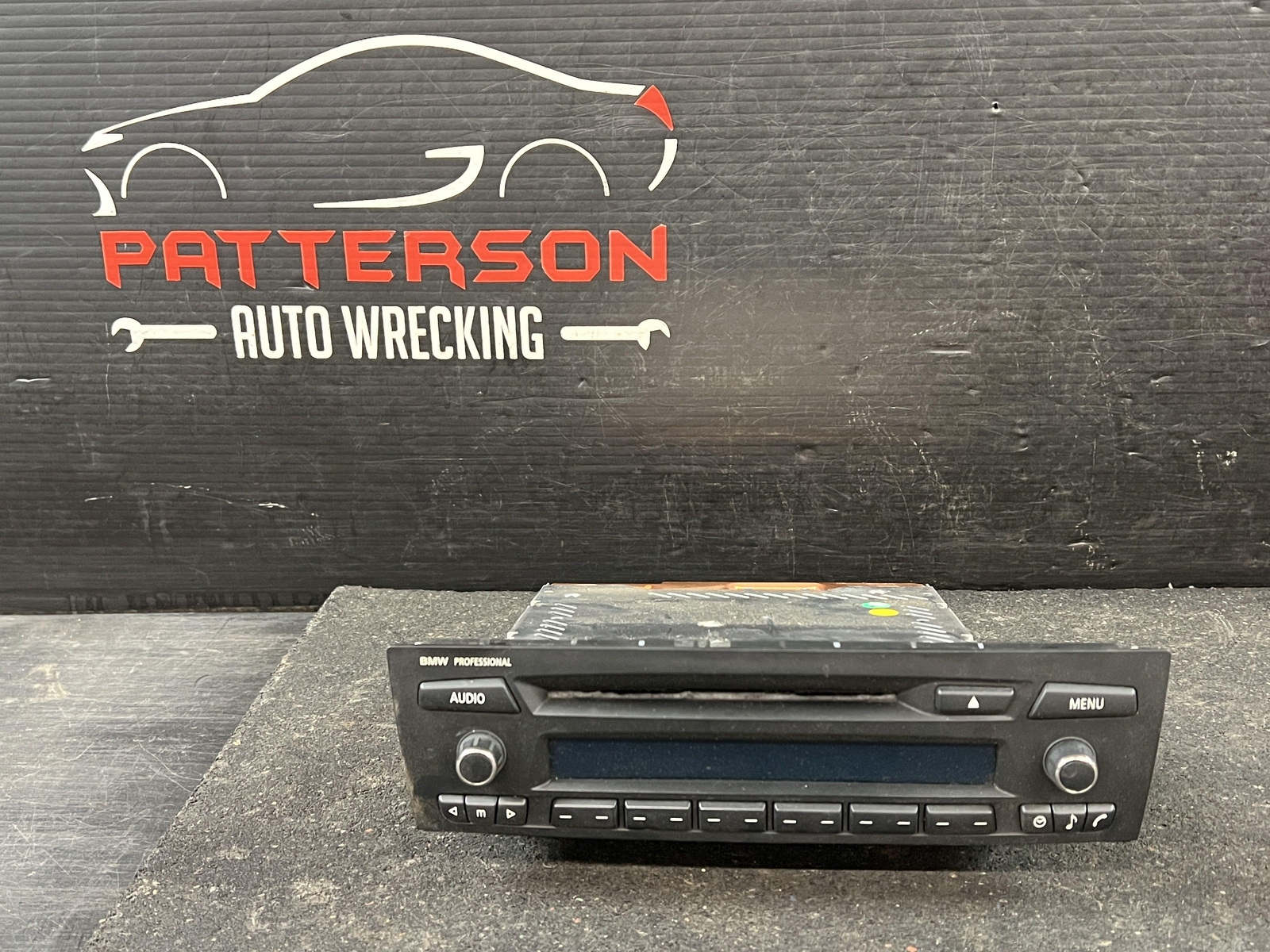 08-09 BMW 135I AM FM CD PLAYER RADIO STEREO RECEIVER ID 65129178860