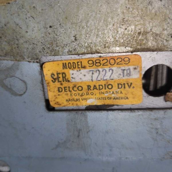 CORE A/M RADIO UNTESTED FITS 1962 DYNAMIC 1144627