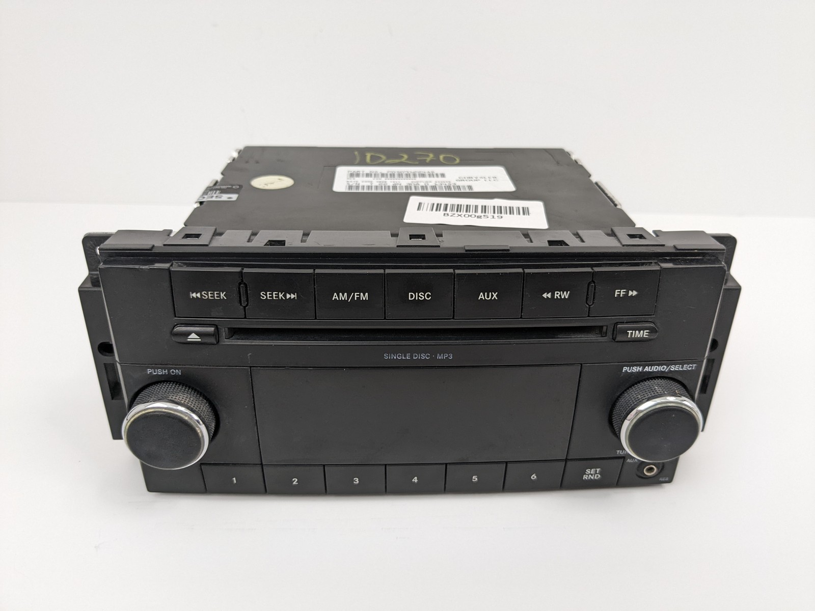 2008-2012 Jeep Chrysler Dodge RAM RES Radio CD Disc Player Changer AUX MP3 OEM
