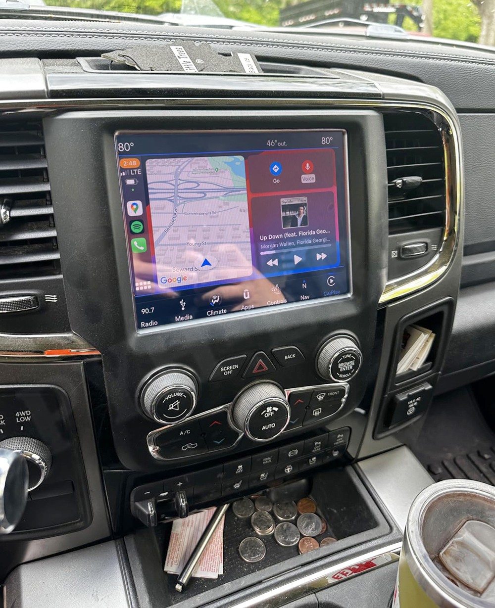 For 2013-2019 Dodge Ram 1500 2500 3500 Andorid 14 Carplay Radio FM RDS GPS WIFI