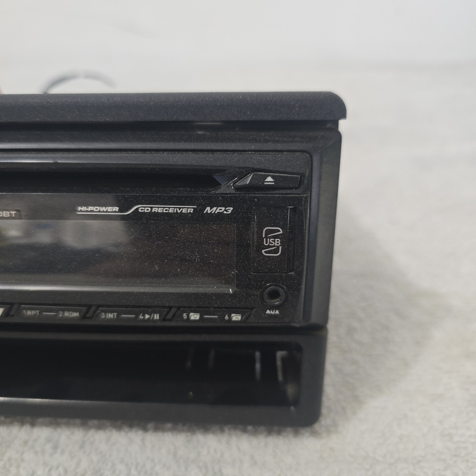 USED Dual XDM280BT Bluetooth CD MP3 Car Radio Stereo 1 DIN Black Detachable Face