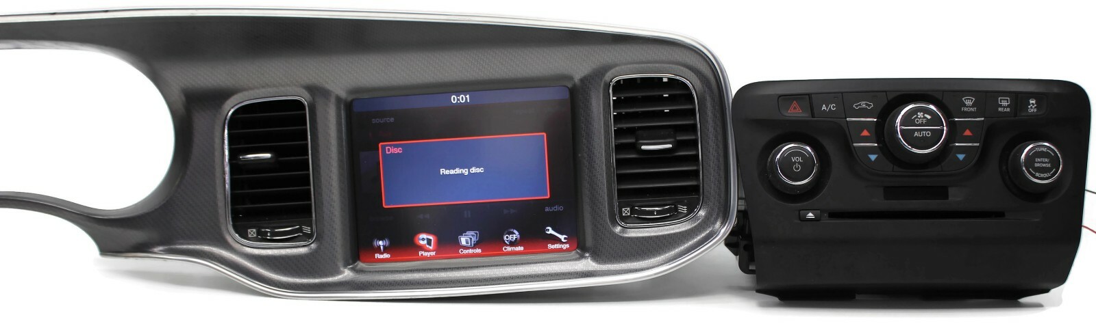 11-14 Dodge Charger Radio NON NAVI Cd Player Display Screen 05064798AH +Code