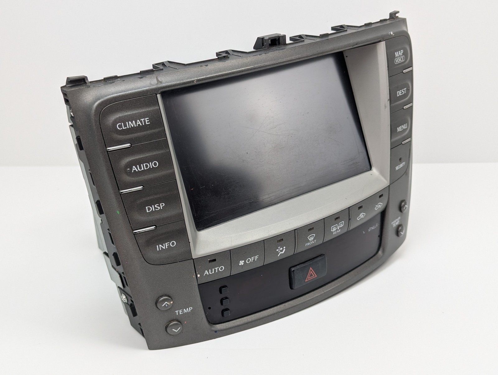 2006-2009 LEXUS IS250 IS350 NAVIGATION RADIO STEREO SCREEN HEADUNIT OEM TESTED