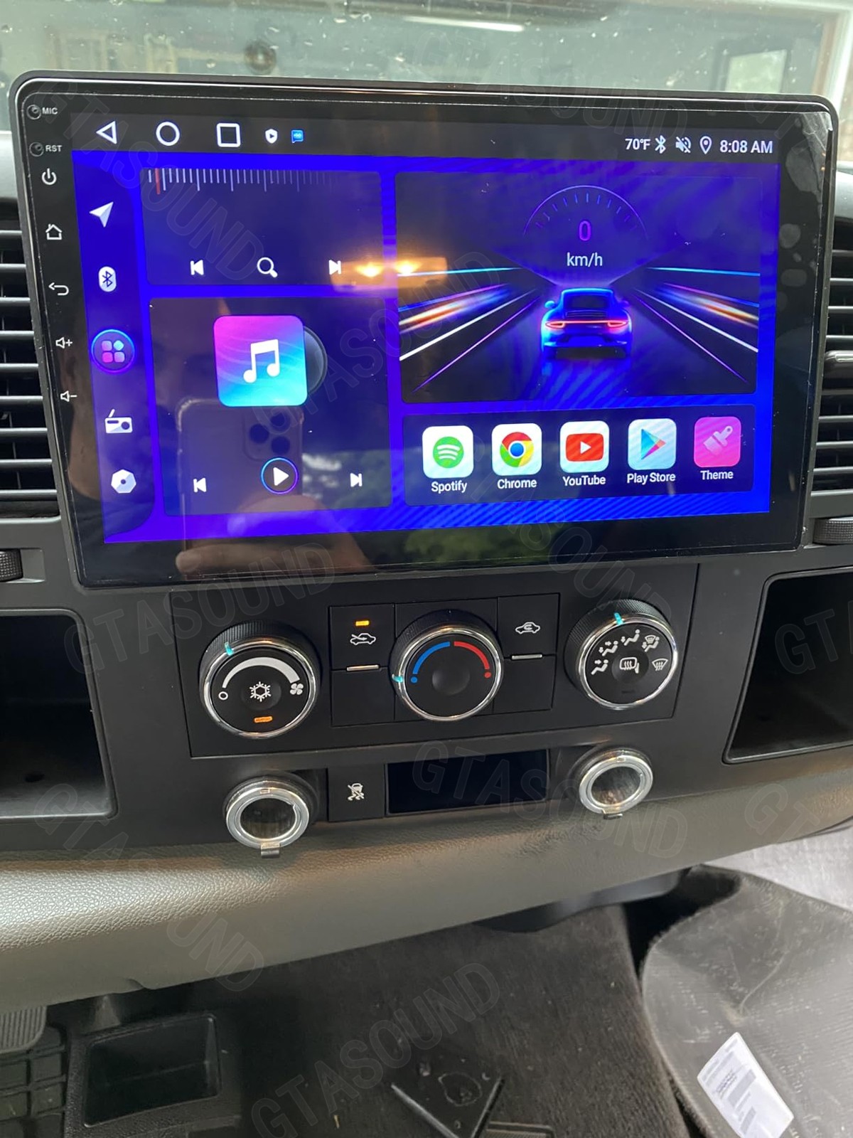 10.1” For Chevrolet Silverado 2007-2013 Carplay Android 15 Car Stereo Radio GPS