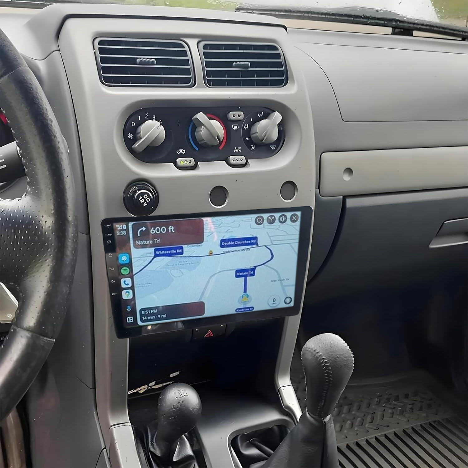 4+64G For Nissan Frontier 2001-2004 Carplay Android 15 10.1″Car Stereo Radio BT