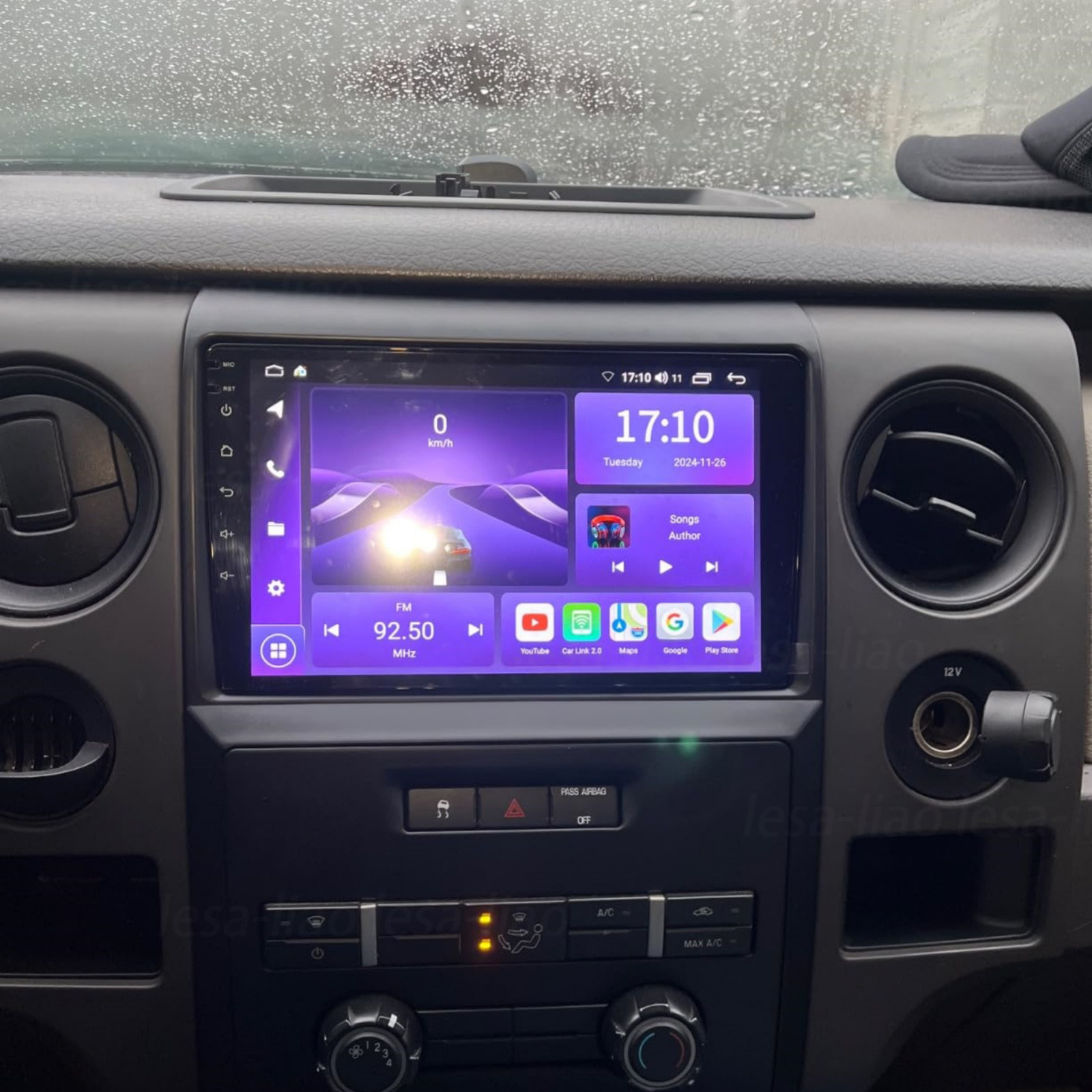 2+64G Android 15 For Ford F150 2009-2014 Carplay Car Stereo Radio Navi GPS WIFI
