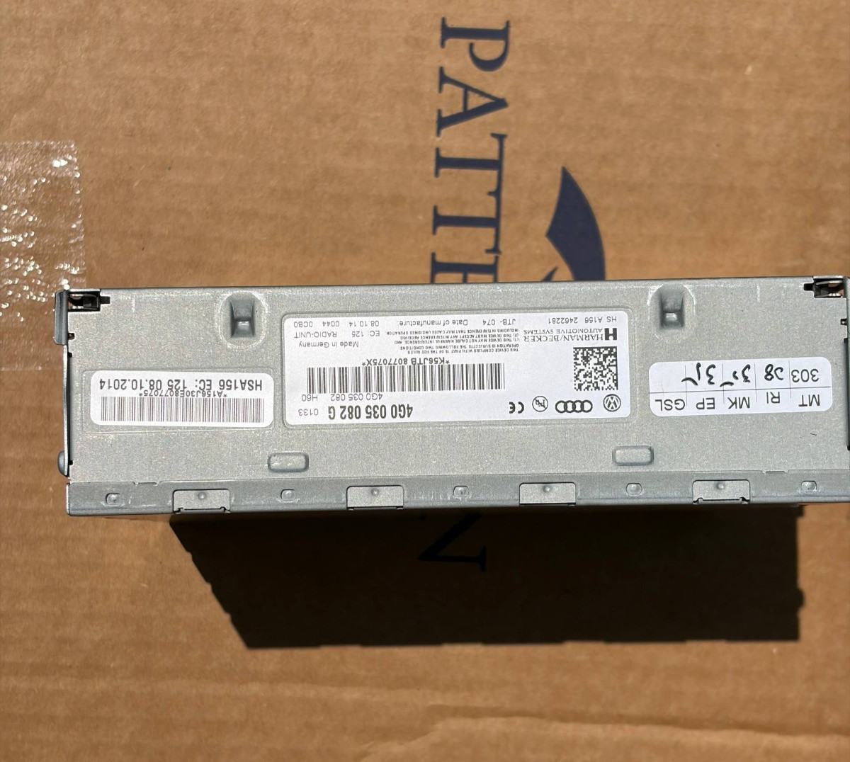 2012-2019 Audi Q3 Q5 Q7 A4 A5 A6 A7 Radio Receiver Tuner Module 4G0035082G OEM
