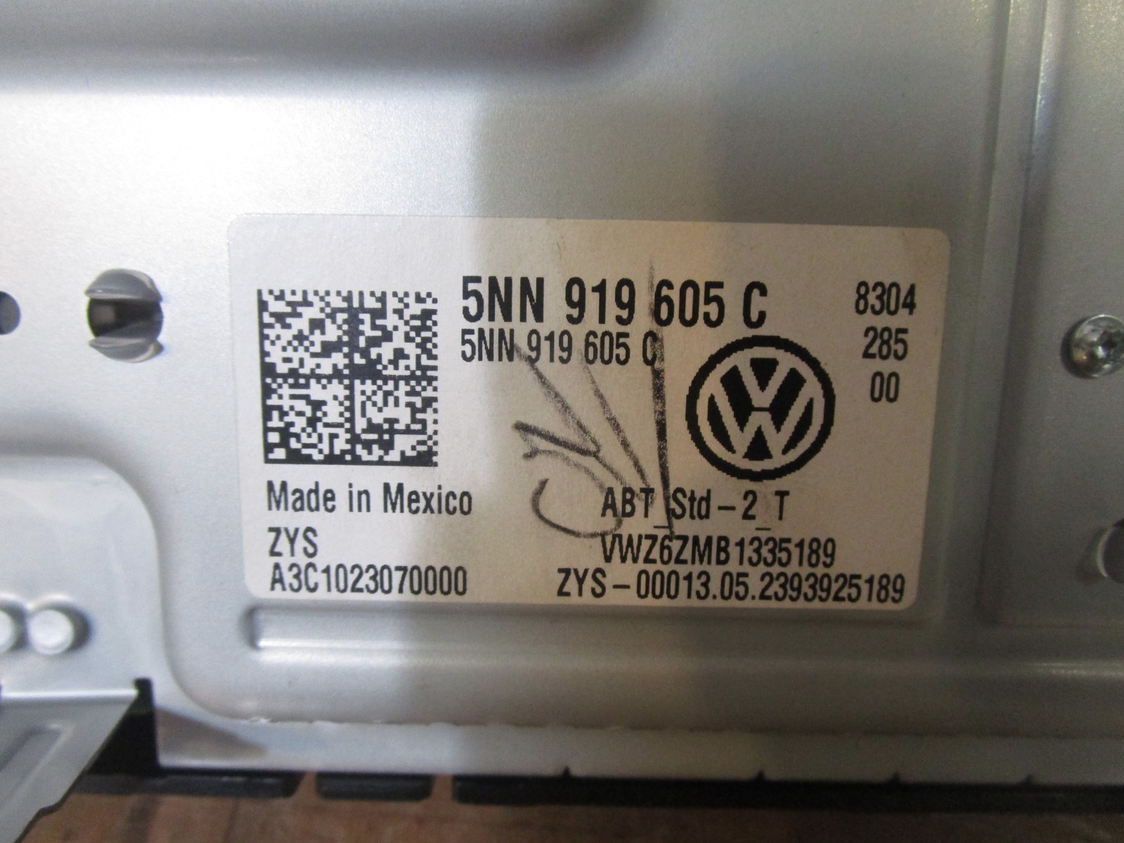 18-25 Volkswagen Atlas Radio Screen Display Audio Dash 2018-2025 5nn919605c