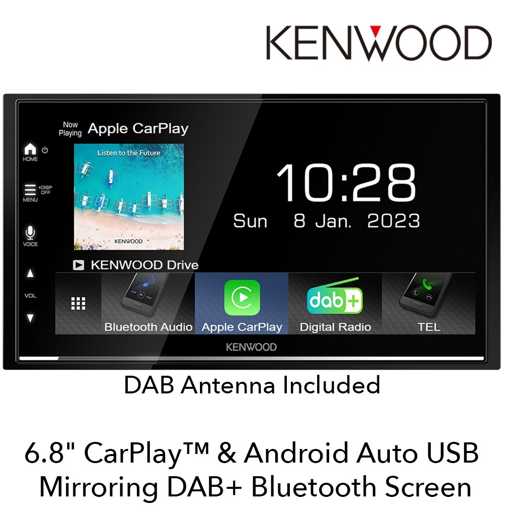 Kenwood DMX7722DABS Stereo Carplay Android Upgrade for VW Touran (1T) 2003-2015