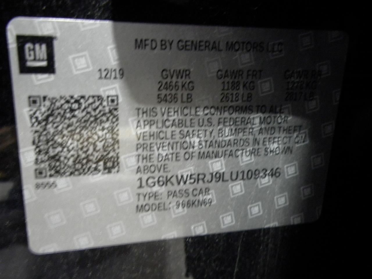2020 CT6 V-Series Radio Receiver ID 84773634