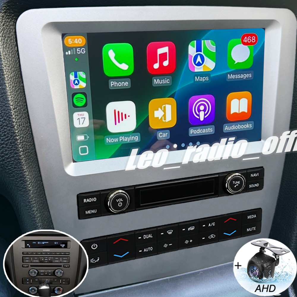 For 2010-2014 Ford Mustang 9″ Android 15 Carplay Car Stereo Radio GPS ISP Screen