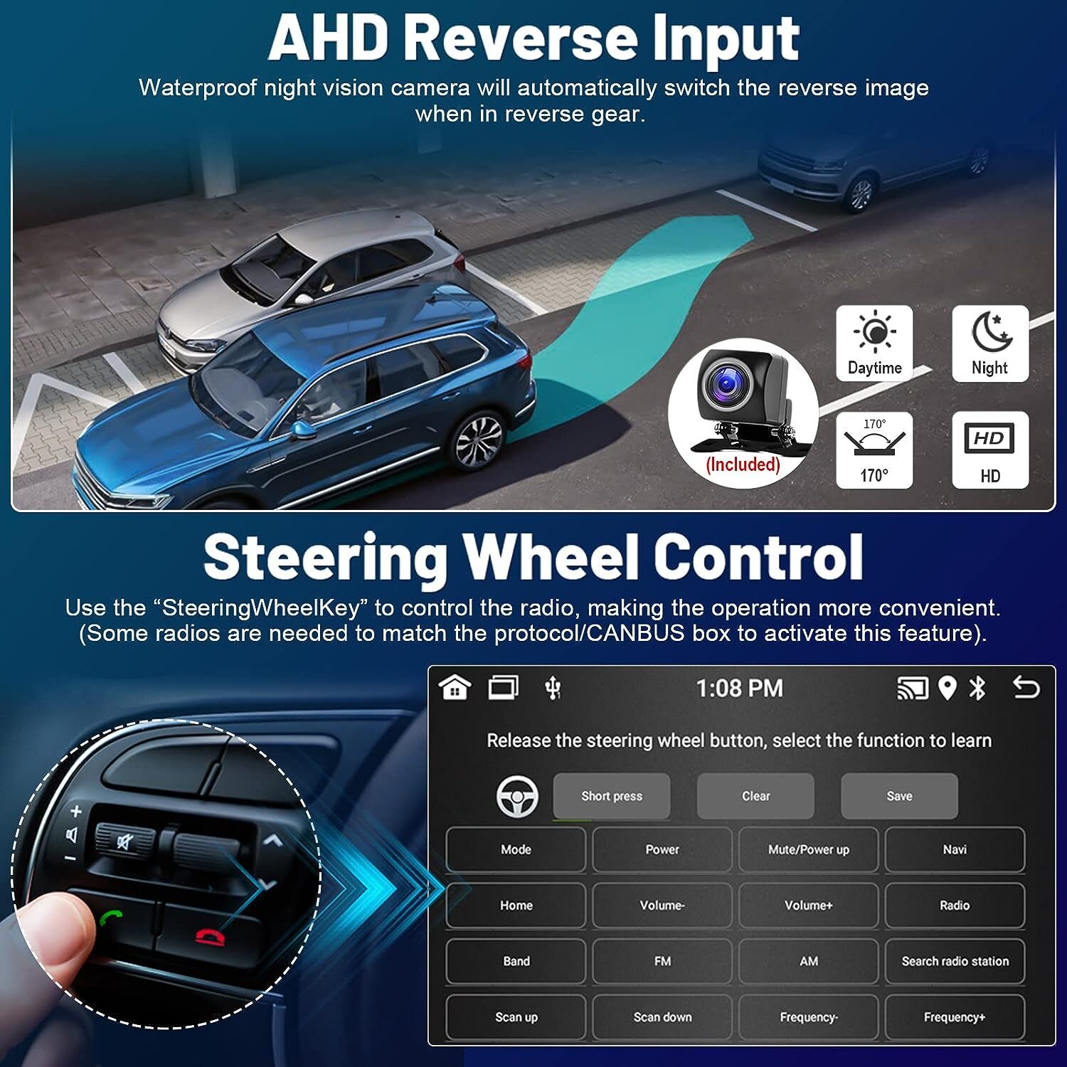 For Chrysler 200 200C 2015-2019 Car Stereo Radio Android 13 Carplay GPS Player