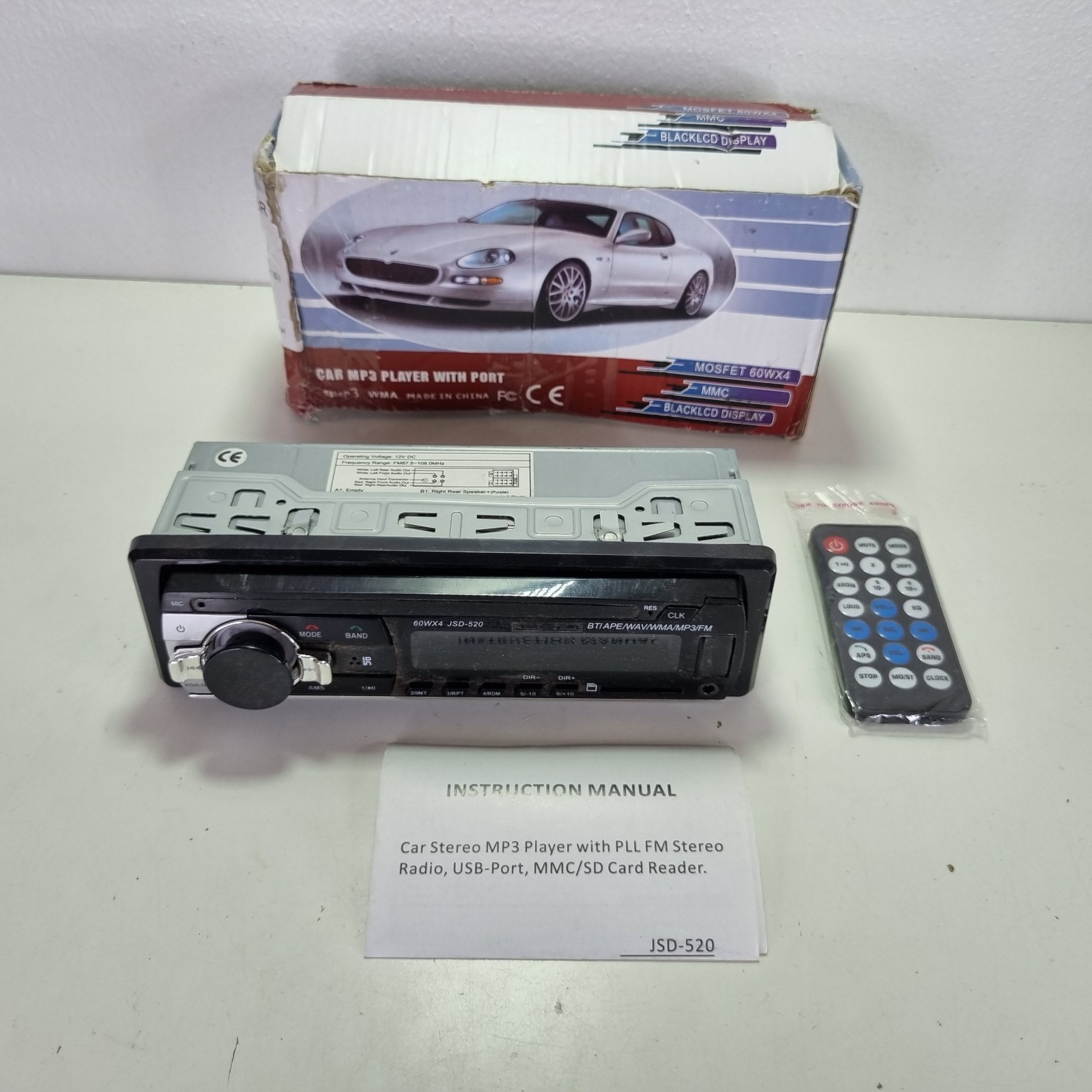 Car MP3 Player with Bluetooth Receiver and Navigation Call Feature + FREE POST