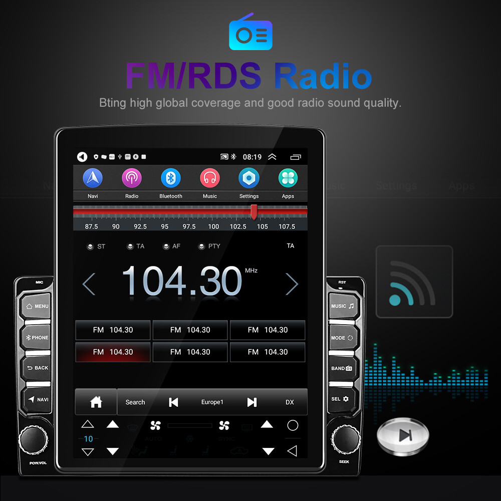 PLUG &PLAY Stereo Radio 2DIN Android Carplay GPS 2+32GB For Ford F-150 2009-2014