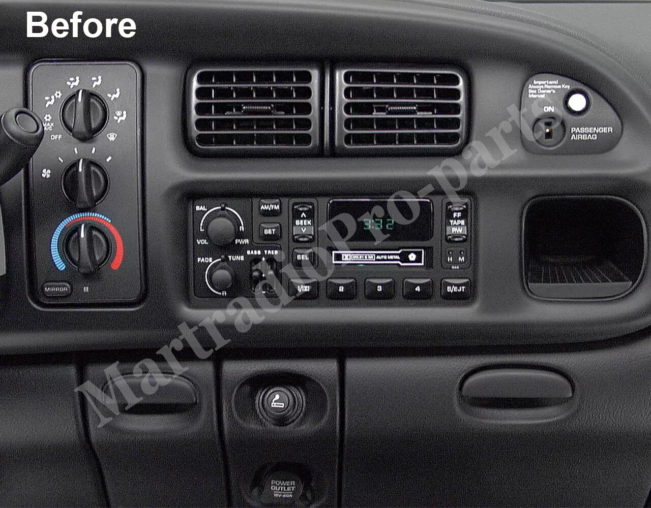 For 1994–2002 Dodge Ram 1500 2500 3500 Android 13 Carplay Car Stereo Radio GPS
