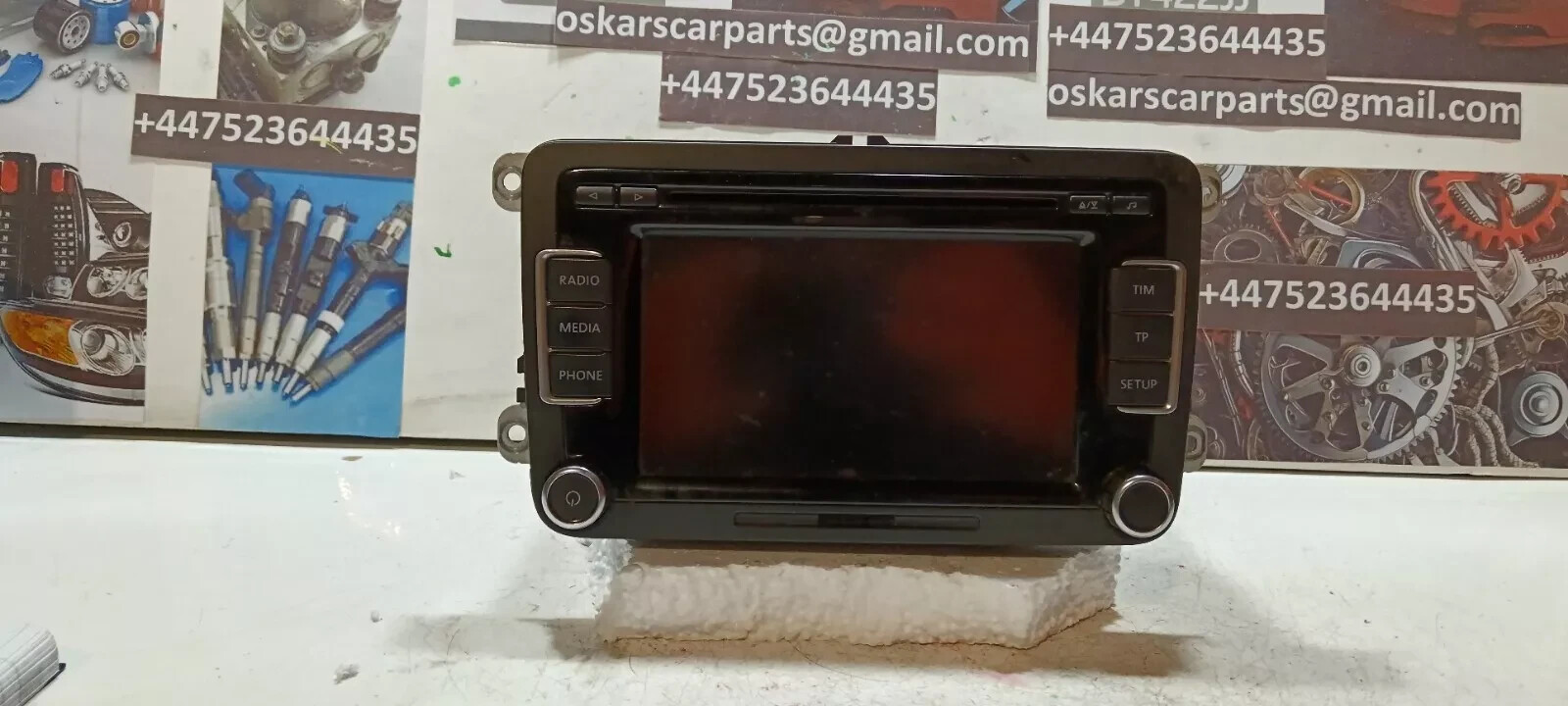 VW Radio 3C8035195 BLAUPUNKT BP-7647239360 Tested