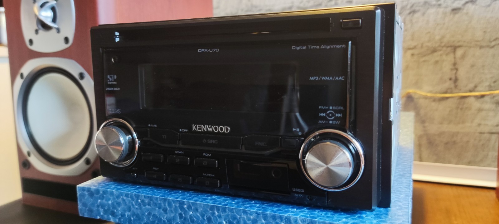 Kenwood DPX-U70 2DIN CD USB AUX MP3 AAC WMA JDM Car Stereo Tested