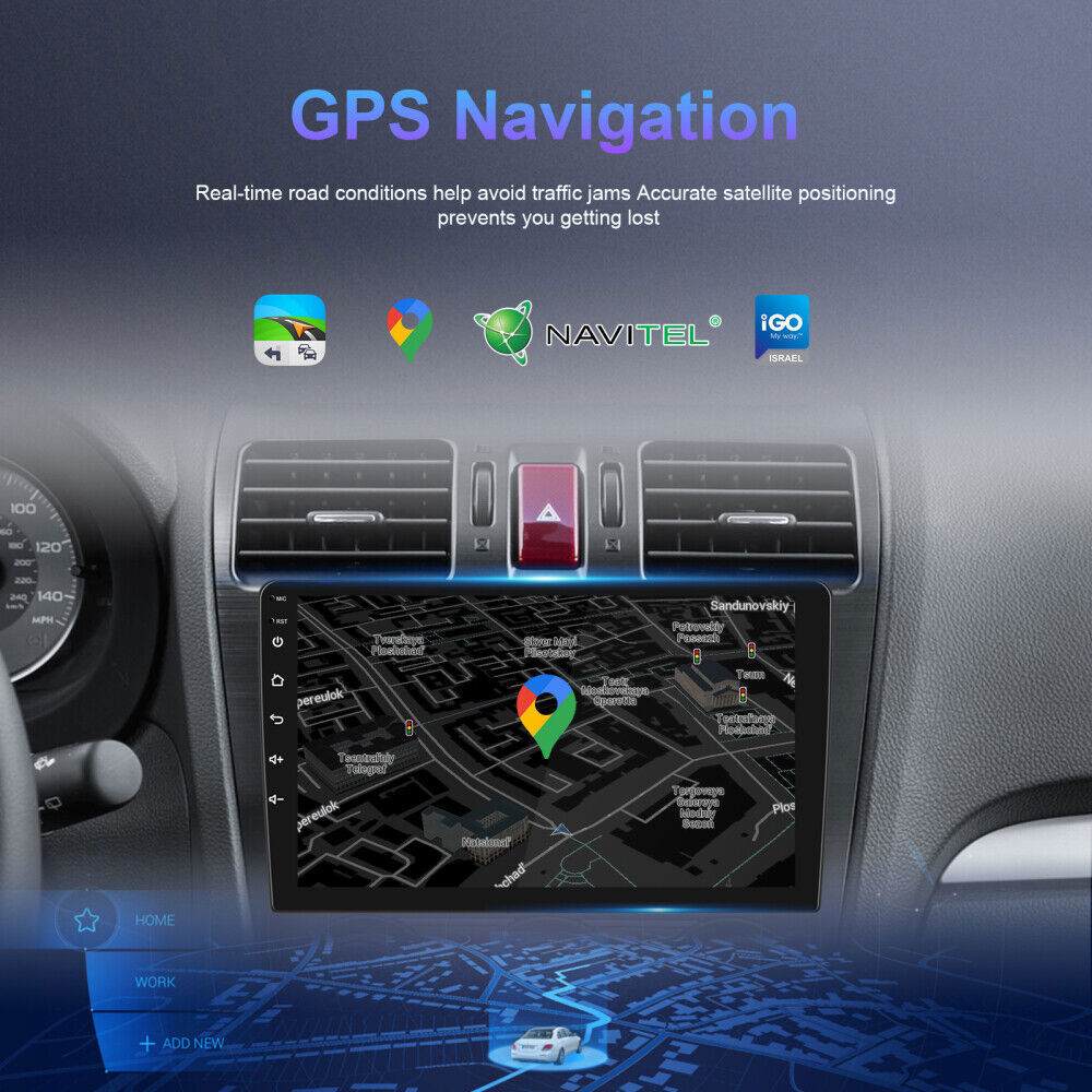 For 2006-2010 Chrysler PT Cruiser Wired & Wireless CarPlay Auto Navi Radio 32G