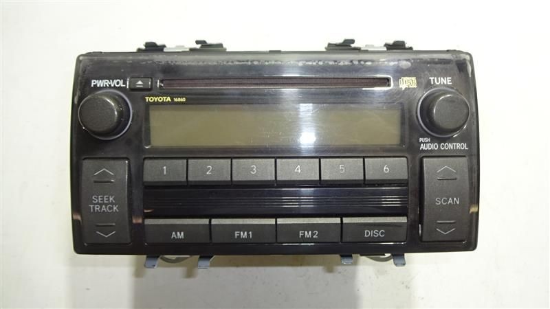 RADIO NO NAVIGATION FACE ID 16860 FITS 05-06 CAMRY 613401